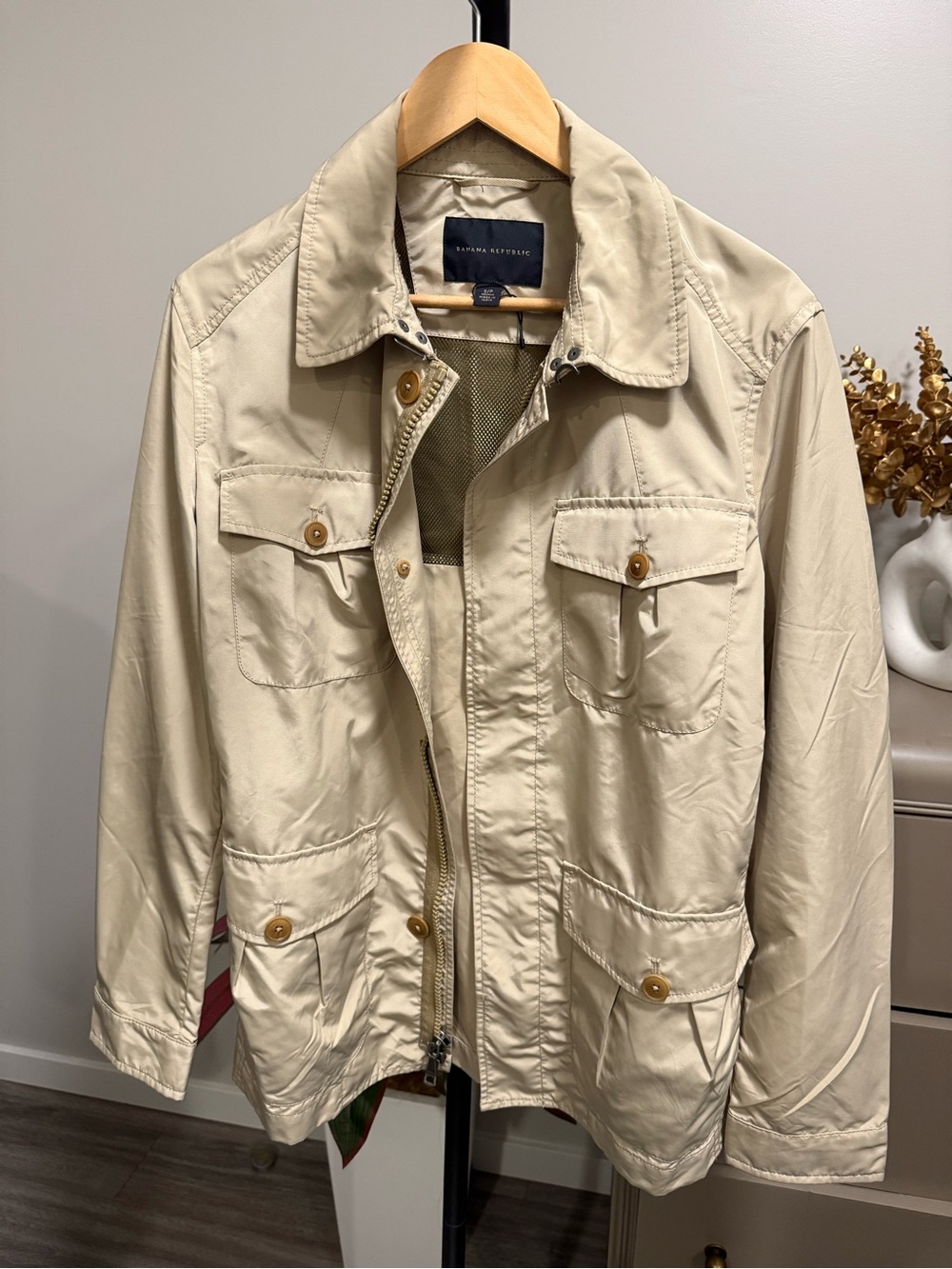 Banana Republic Men's Beige Field Jacket
